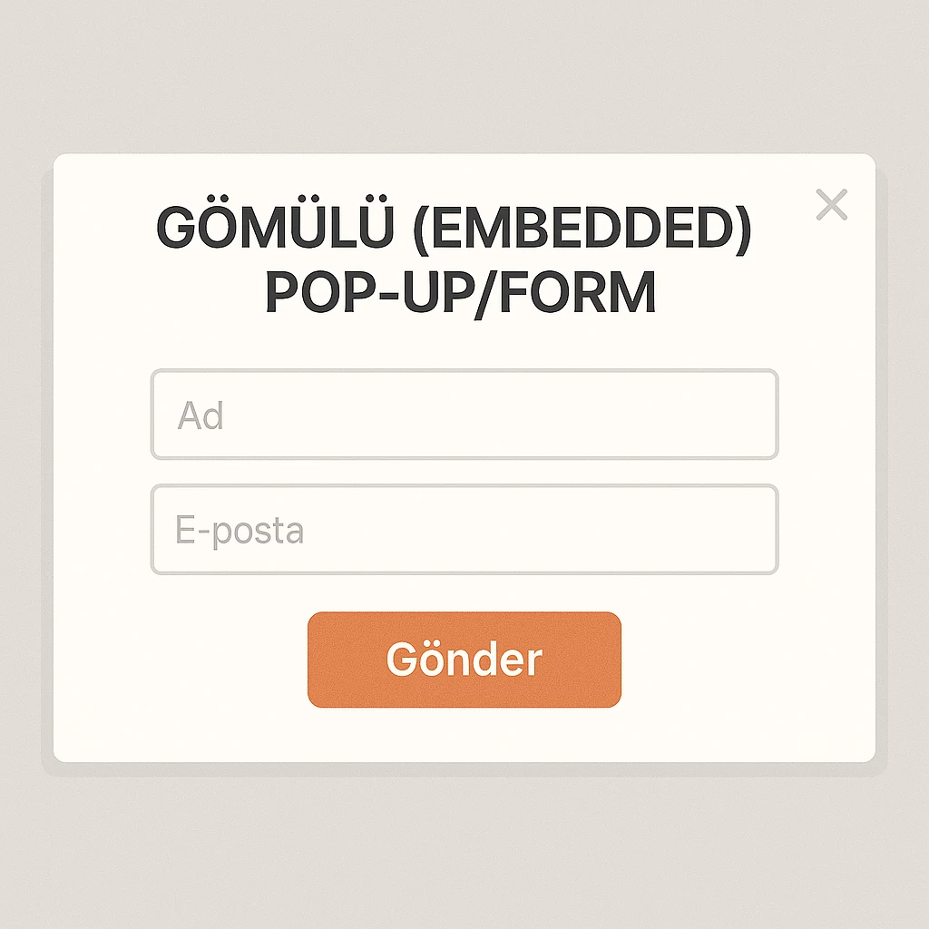 gömülü embed pop-up görseli